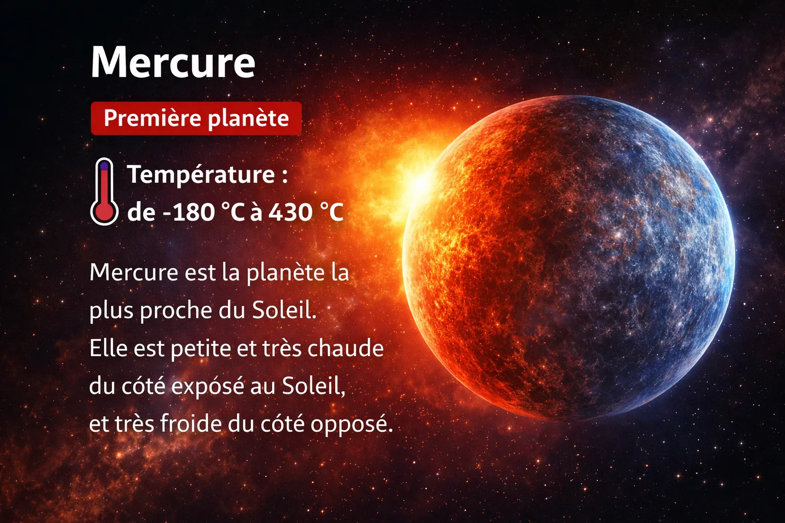Température de Mercure
