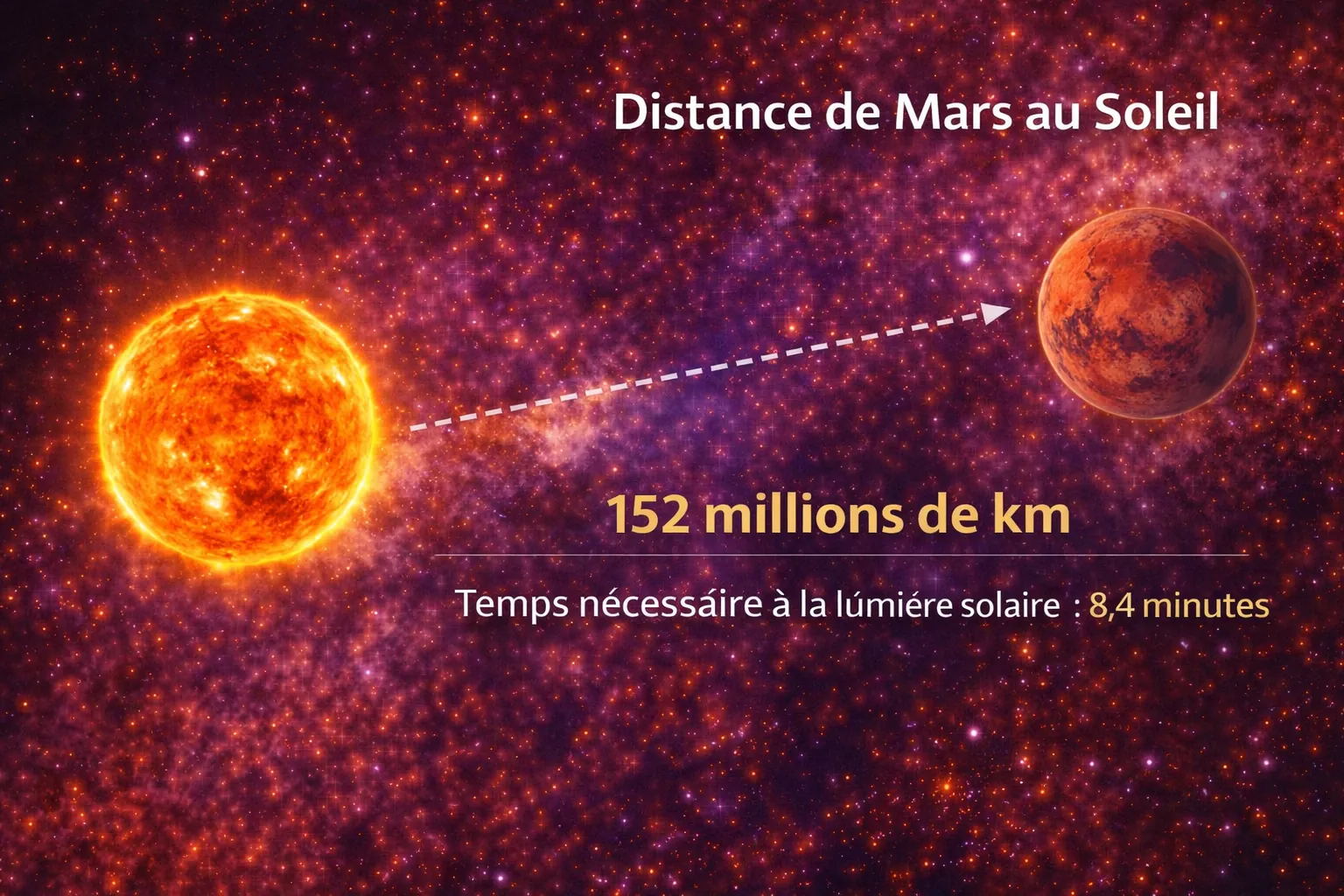 Distance de Mars au Soleil