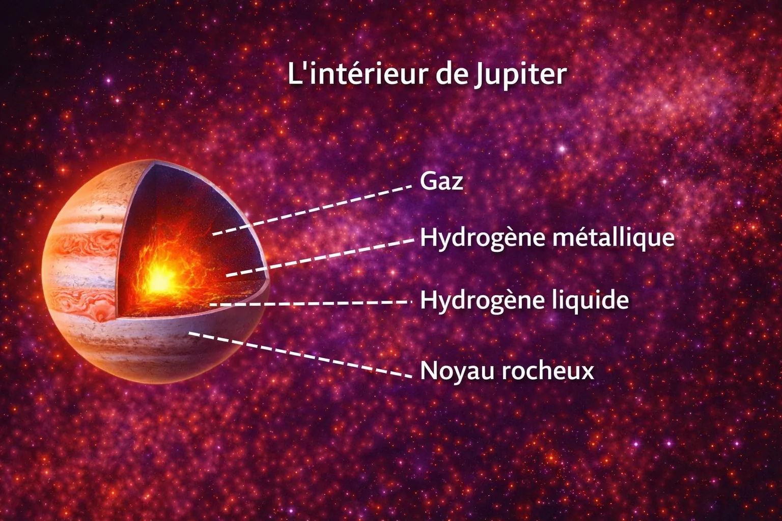 Intérieur de Jupiter