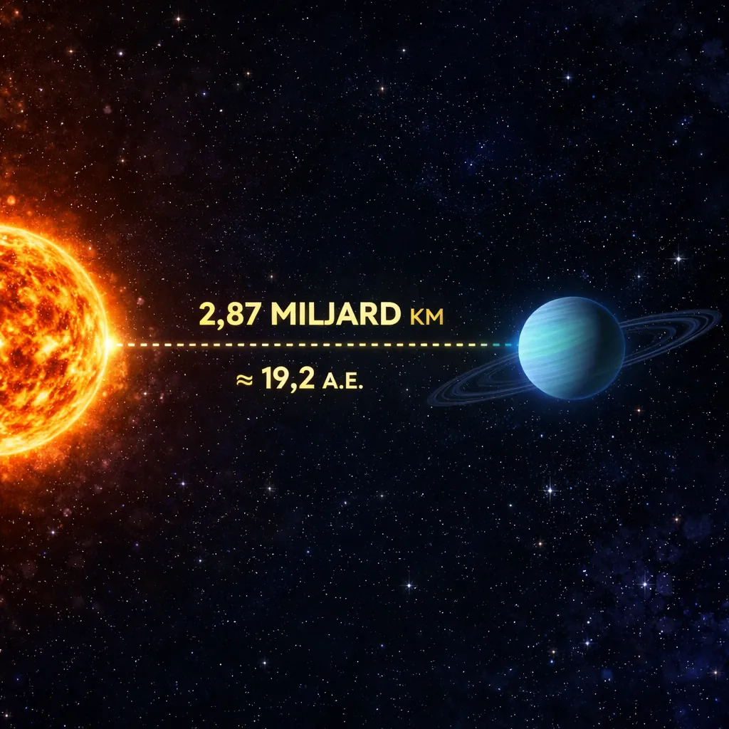 Distance d’Uranus au Soleil