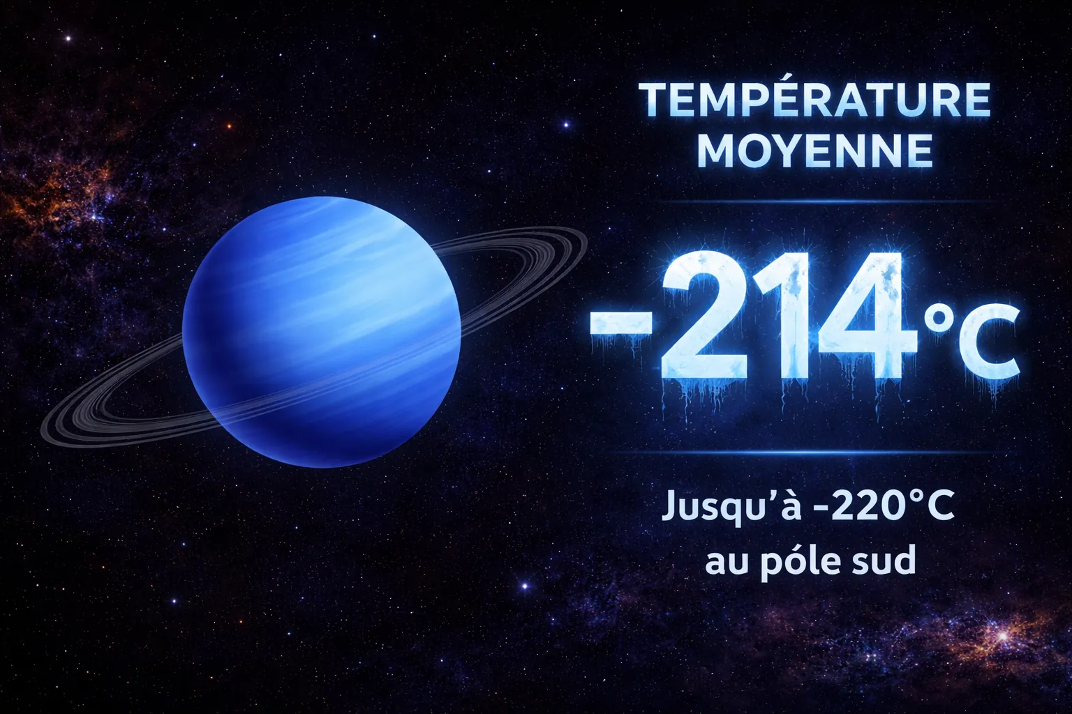 Température de Neptune